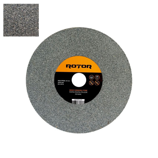 Piatra Polizor Banc ROTOR, 200x16x16 mm, Granulație P60