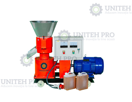 Granulator furaje ZEP KL-300  cu motor 22 kW si 3 matrite, productie pana la 700 kg/ora