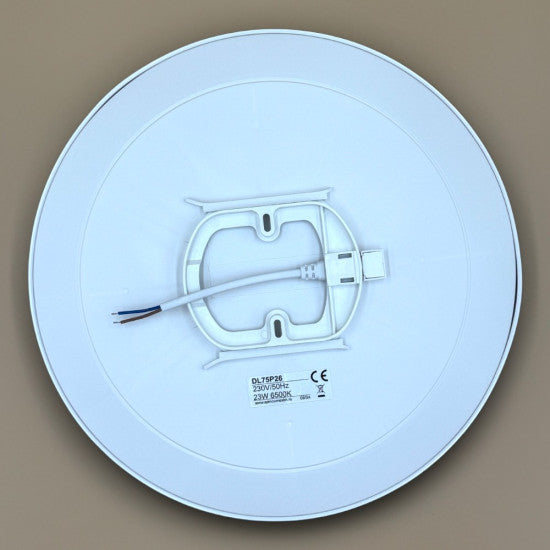 Plafoniera LED ECO IP40 Rotunda Alba 35W, 2450 lm, Ø370 mm