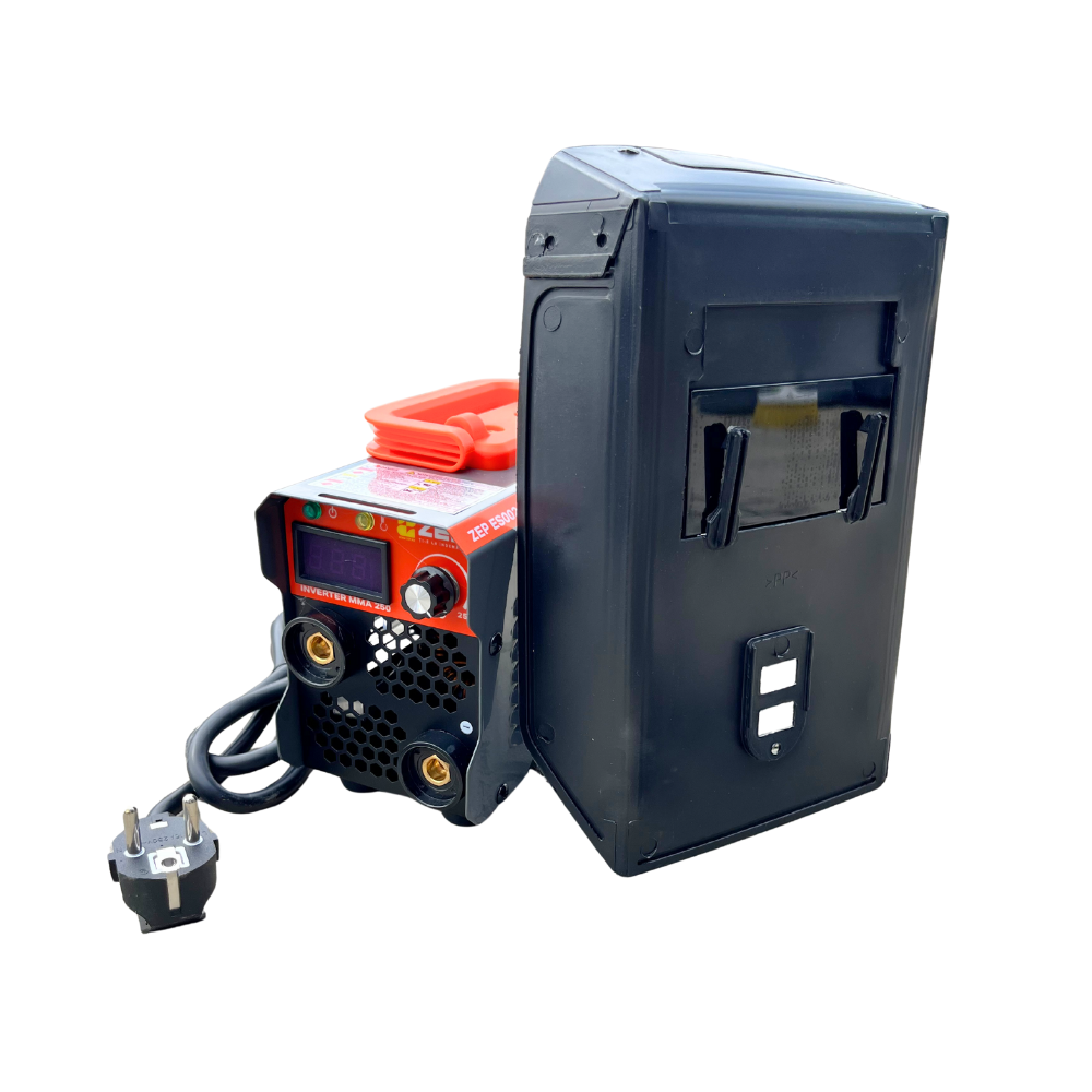 Aparat sudura ZEP ES002, 250A, Invertor MMA, electrod 1.6–5 mm, 12 KVA, conector 16-25