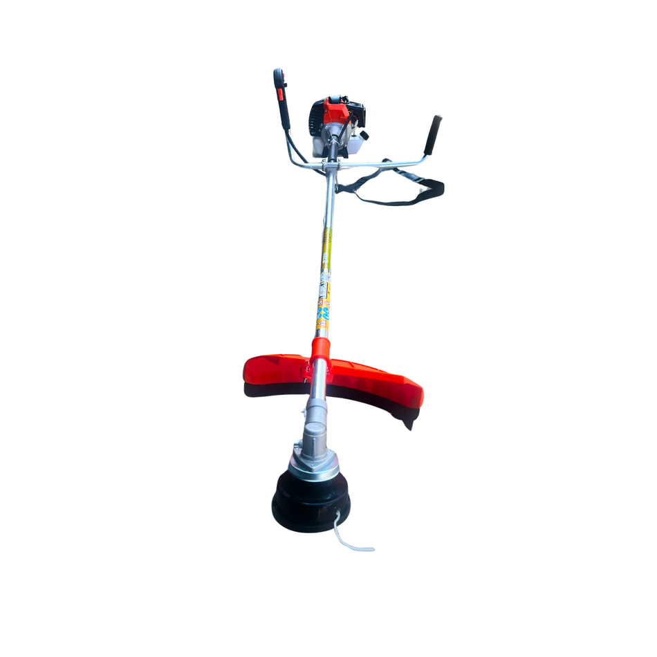 Pachet Motocoasa pe benzina ZEP TITAN 5,9CP, 52cc, 2T, 9000RPM, cu tambur, disc, cultivator  si adaptor tip drujba