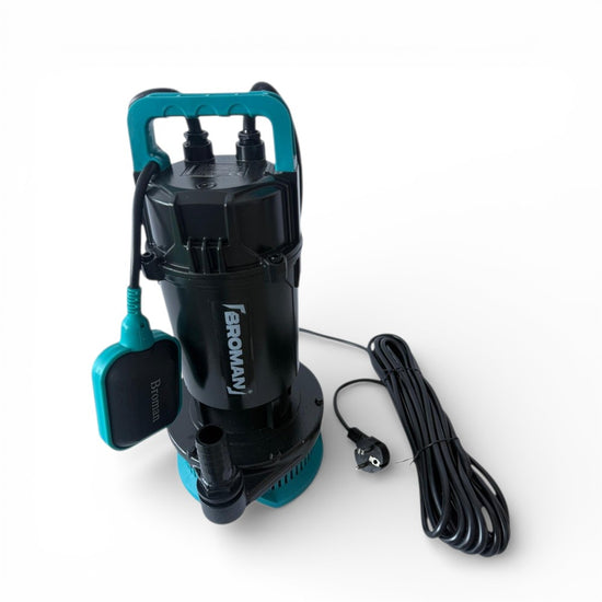 Pompa Submersibila Broman QDX | 600W | 3000 L/h | 22m | Flotor | Cablu 8m