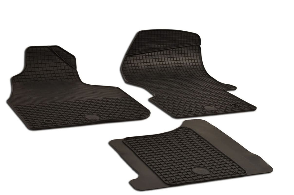Set Covorașe Auto Cauciuc Umbrella pentru Mercedes Sprinter (2006-2018), VW Crafter (2006-2016) - 3 Piese