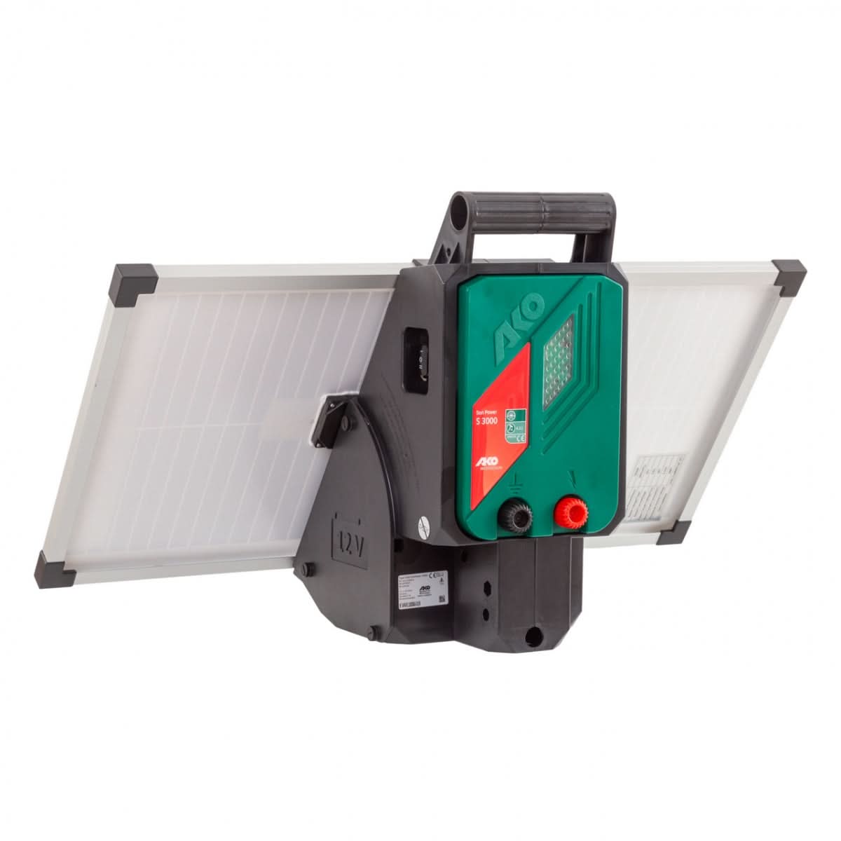 Aparat Gard Electric AKO S 3000 cu Panou Solar si Acumulator, 3 Joule