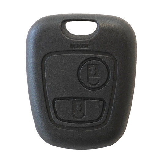 Carcasă Cheie Contact pentru Peugeot 106, 107, 206, 207, Berlingo, Xsara Picasso, Saxo - 2 Butoane, Fără Cheie