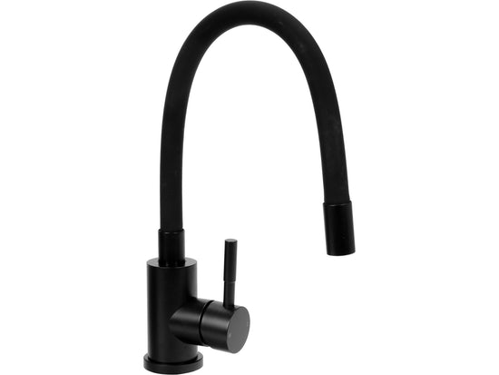 BATERIE ''FLEXIBLE BLACK'', PIPĂ FLEXIBILĂ, NEGRU
