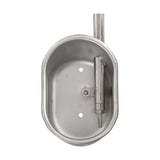 Adapatoare automata pentru purcei, inox, 15 × 21 × 9 cm, racord 1/2 țoli