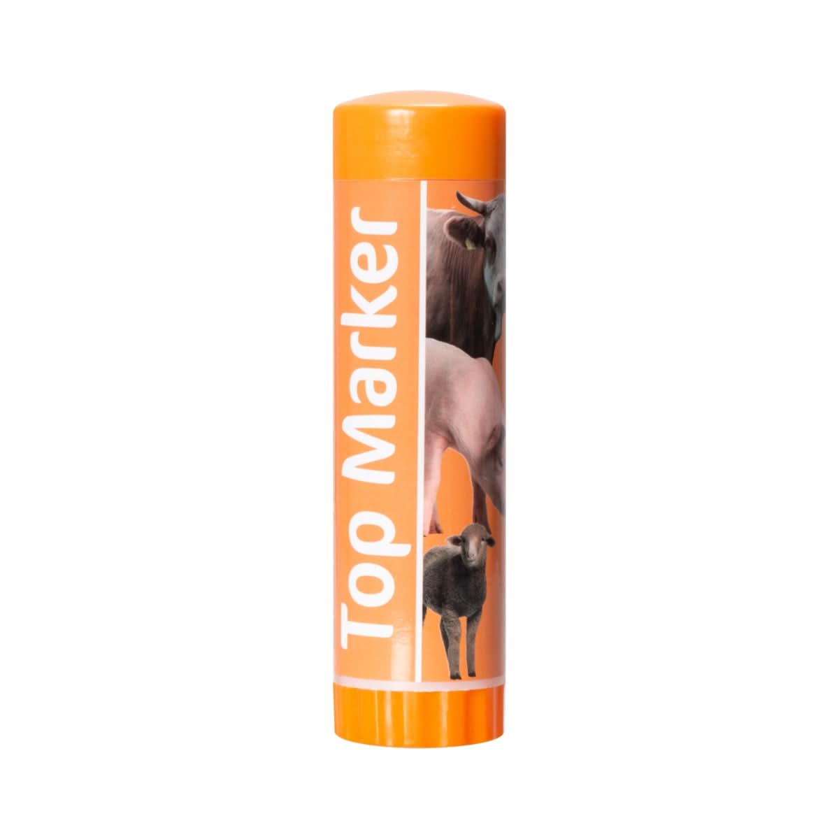 Creion portocaliu pentru marcarea bovinelor, porcilor și ovinelor, pe termen scurt, 60 ml
