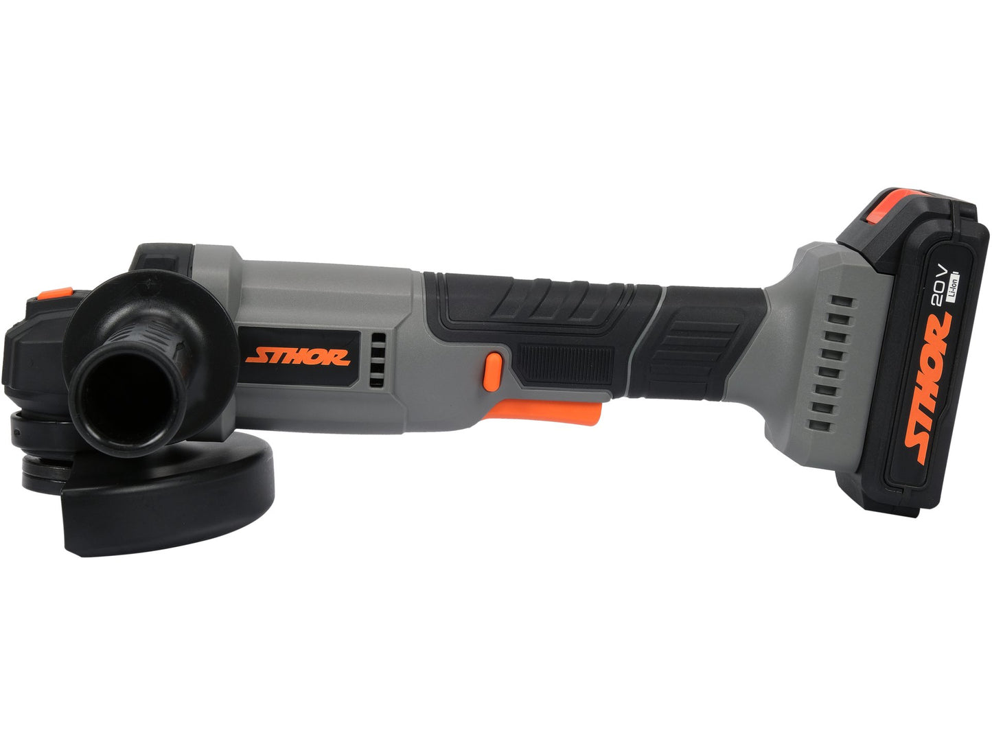 POLIZOR UNGHIULAR STHOR 20V, 125MM, 1X2AH