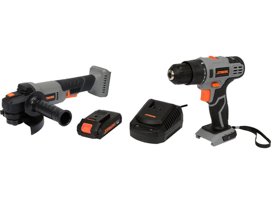 SET STHOR 20V AUTOFILETANTĂ 26NM, POLIZOR UNGHIULAR 125MM, ÎNCĂRCĂTOR ȘIACUMULATOR 2AH