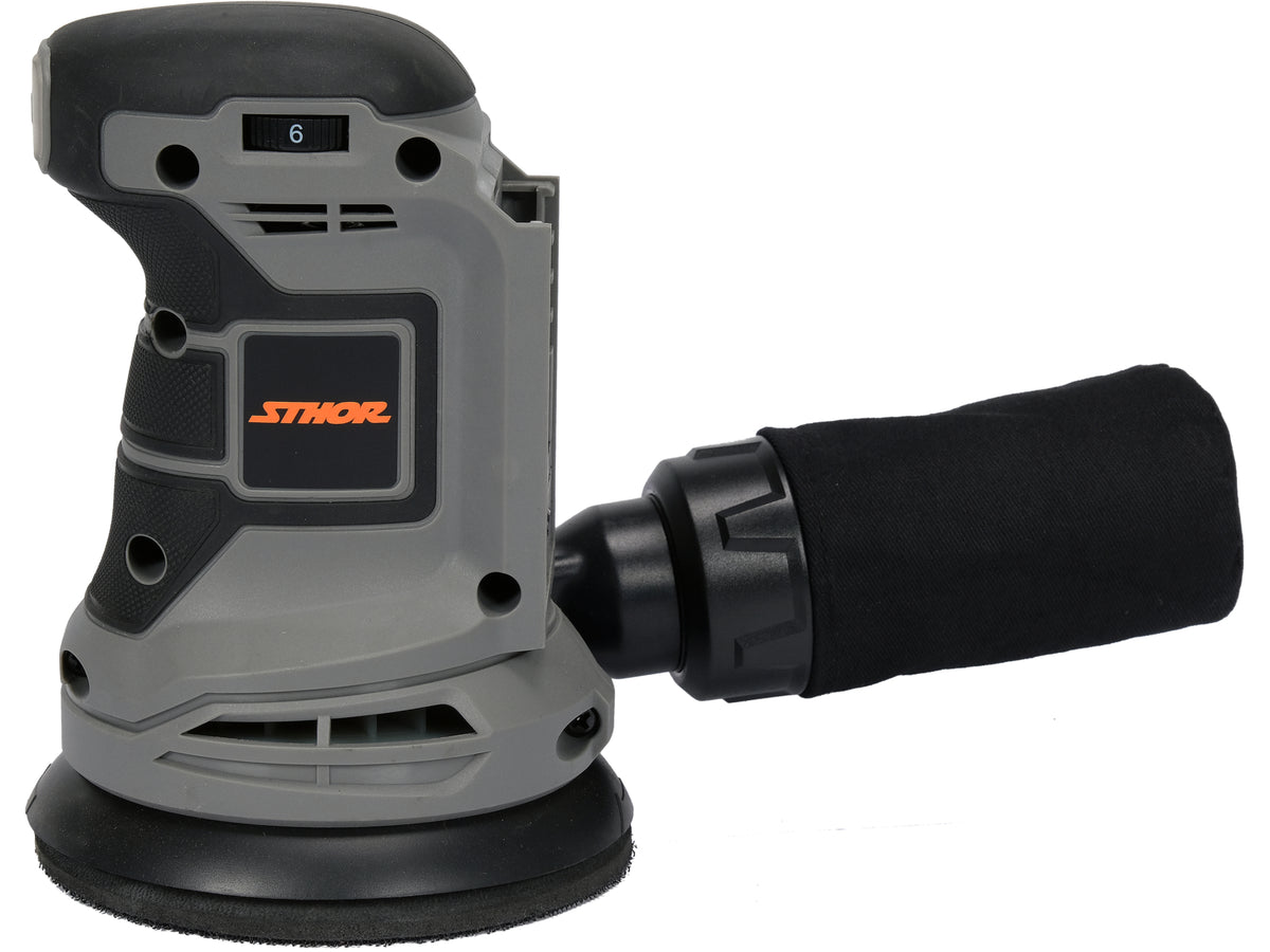 ȘLEFUITOR ORBITAL STHOR 20V, 125MM, VITEZĂ REGLABILĂ, FĂRĂ ACUMULATOR