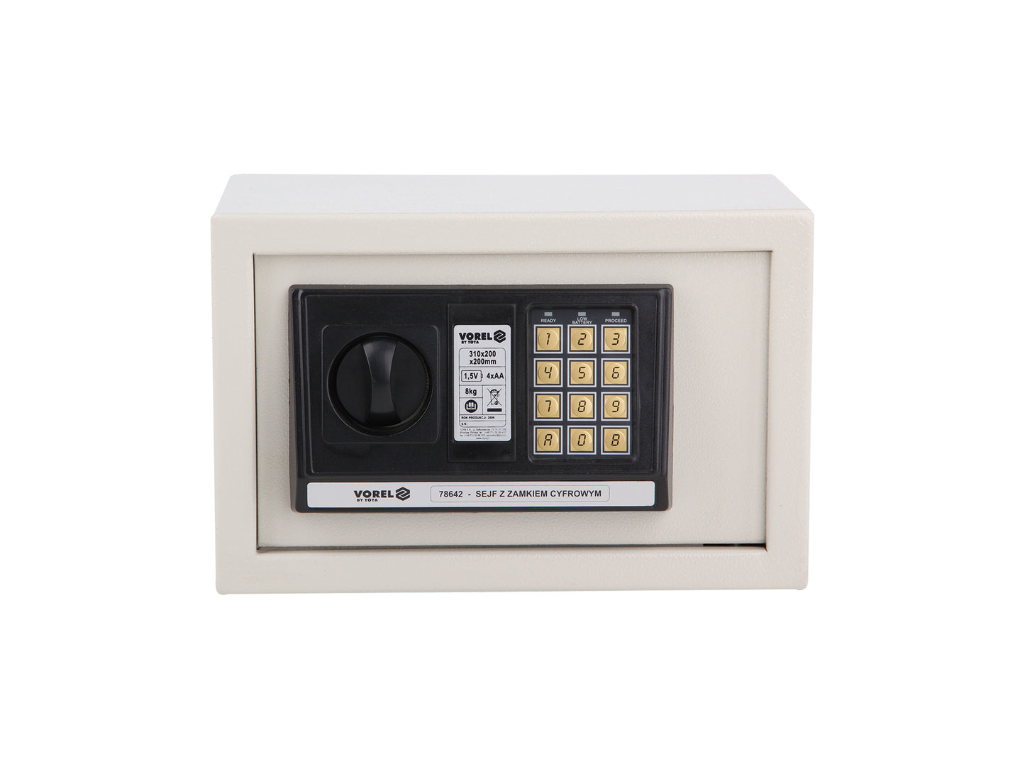 SEIF CU ÎNCHIDERE ELECTRONICĂ 31X20X20CM