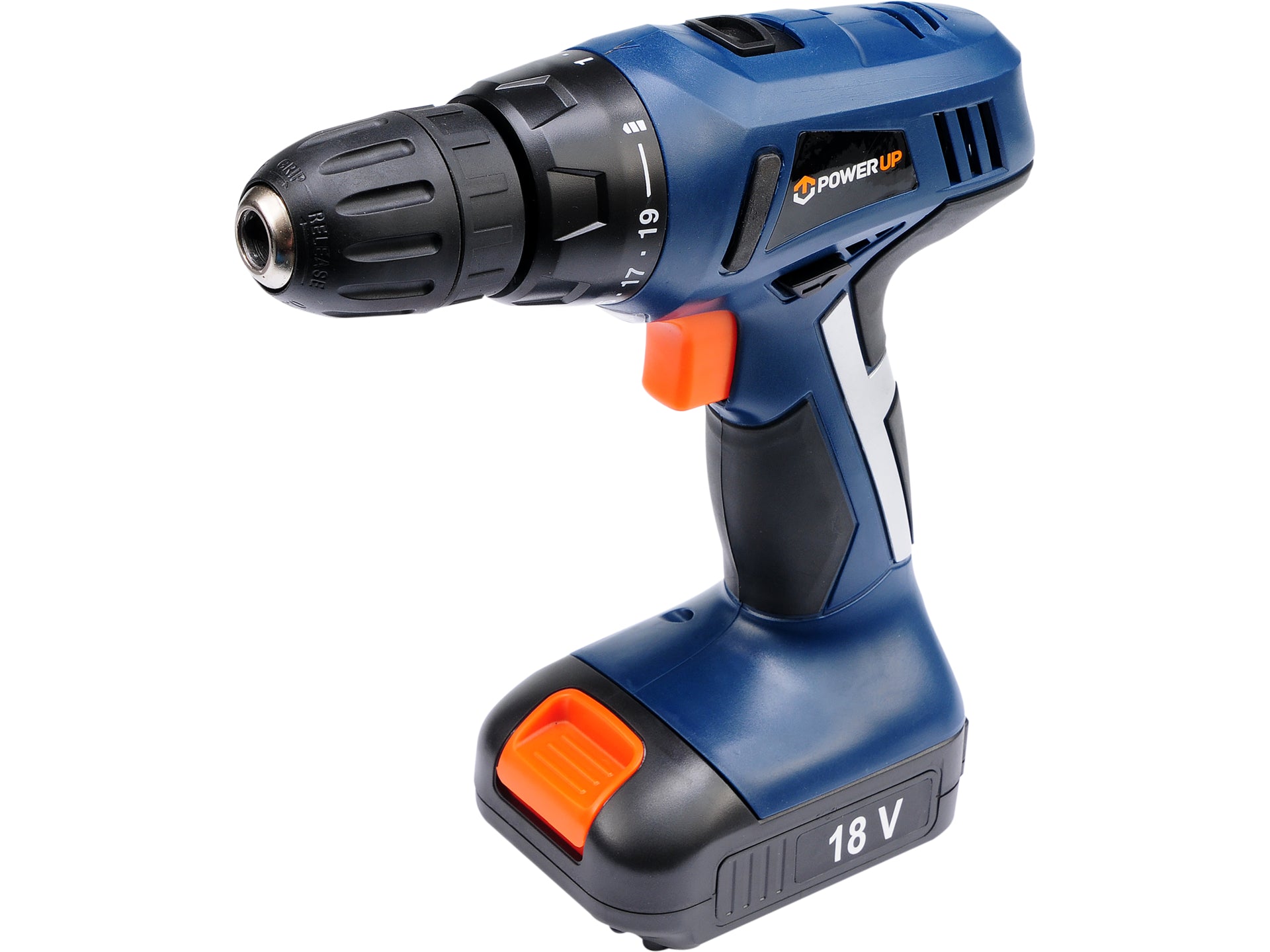 18V LI-ION CORDLESS DRILL W/ 2 BATTERIES