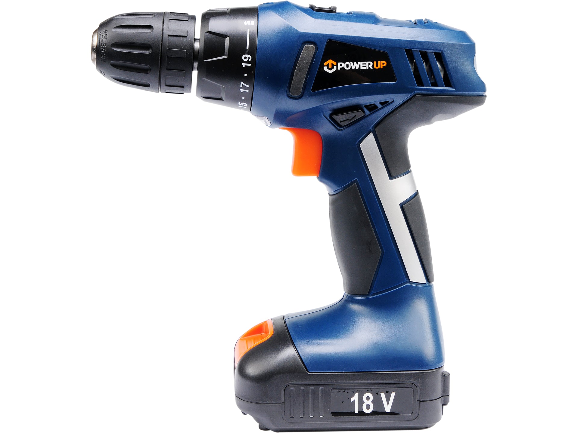 18V LI-ION CORDLESS DRILL W/ 2 BATTERIES
