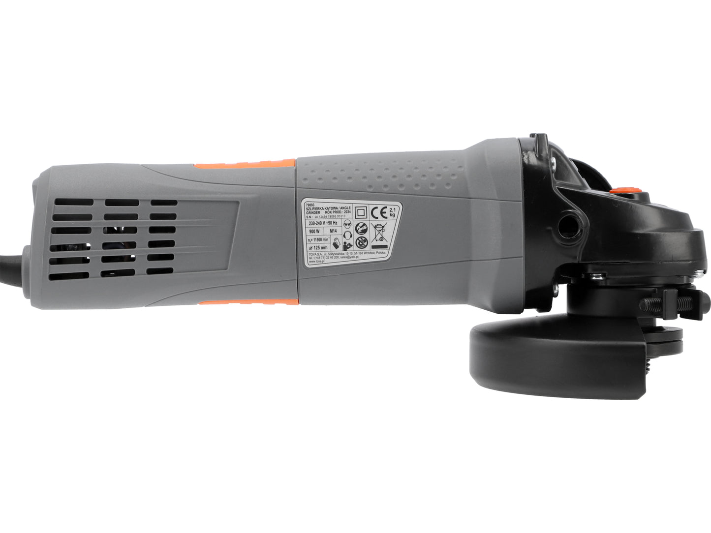 POLIZOR UNGHIULAR 125MM, 900W (11000MIN-1)