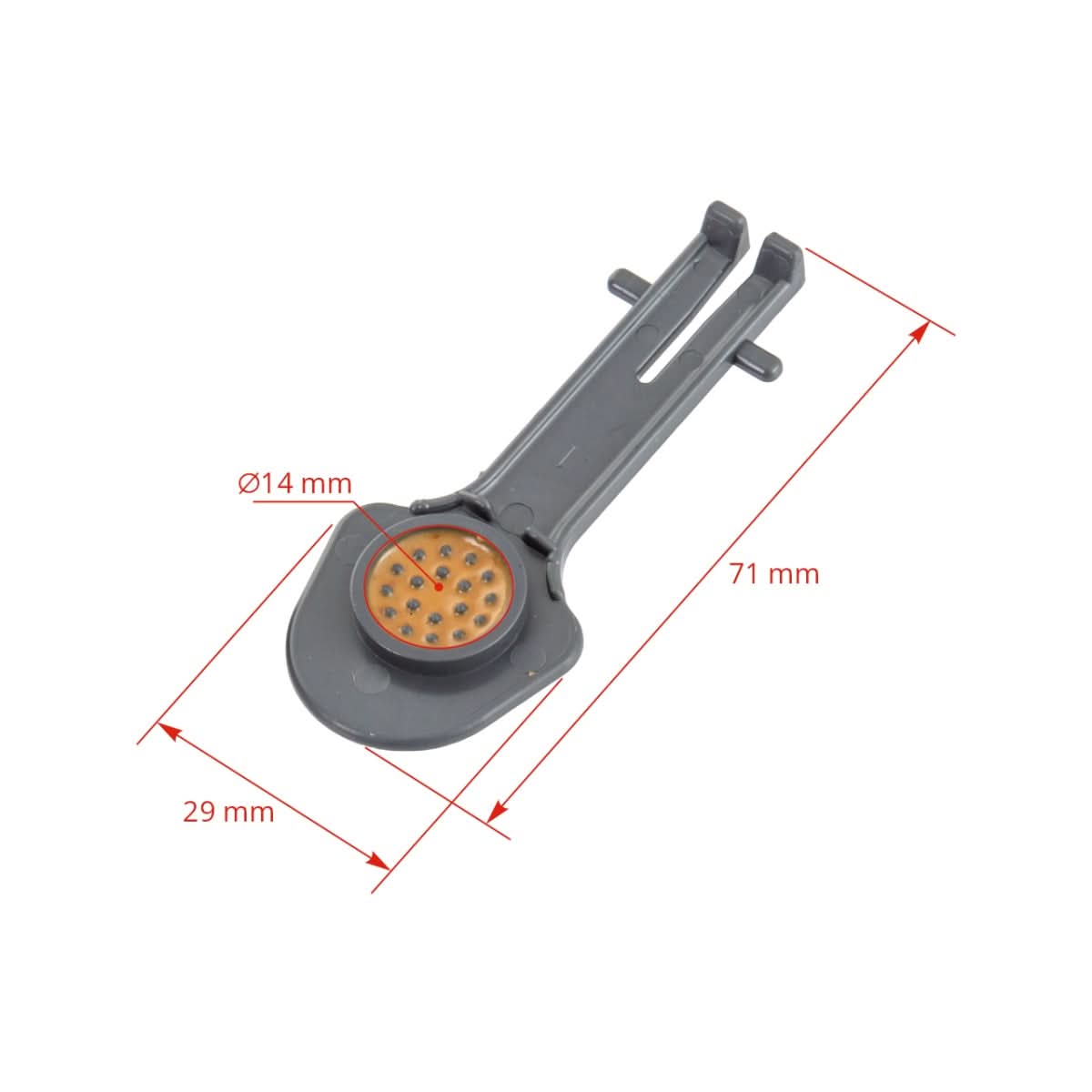 Limba de schimb cu momeala pentru capcana de soareci mouseStop, 6 buc