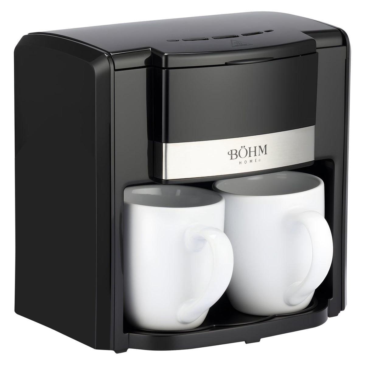 Cafetiera cu filtru BÖHM HOME, 500 W, 0,6 L, 2 cani
