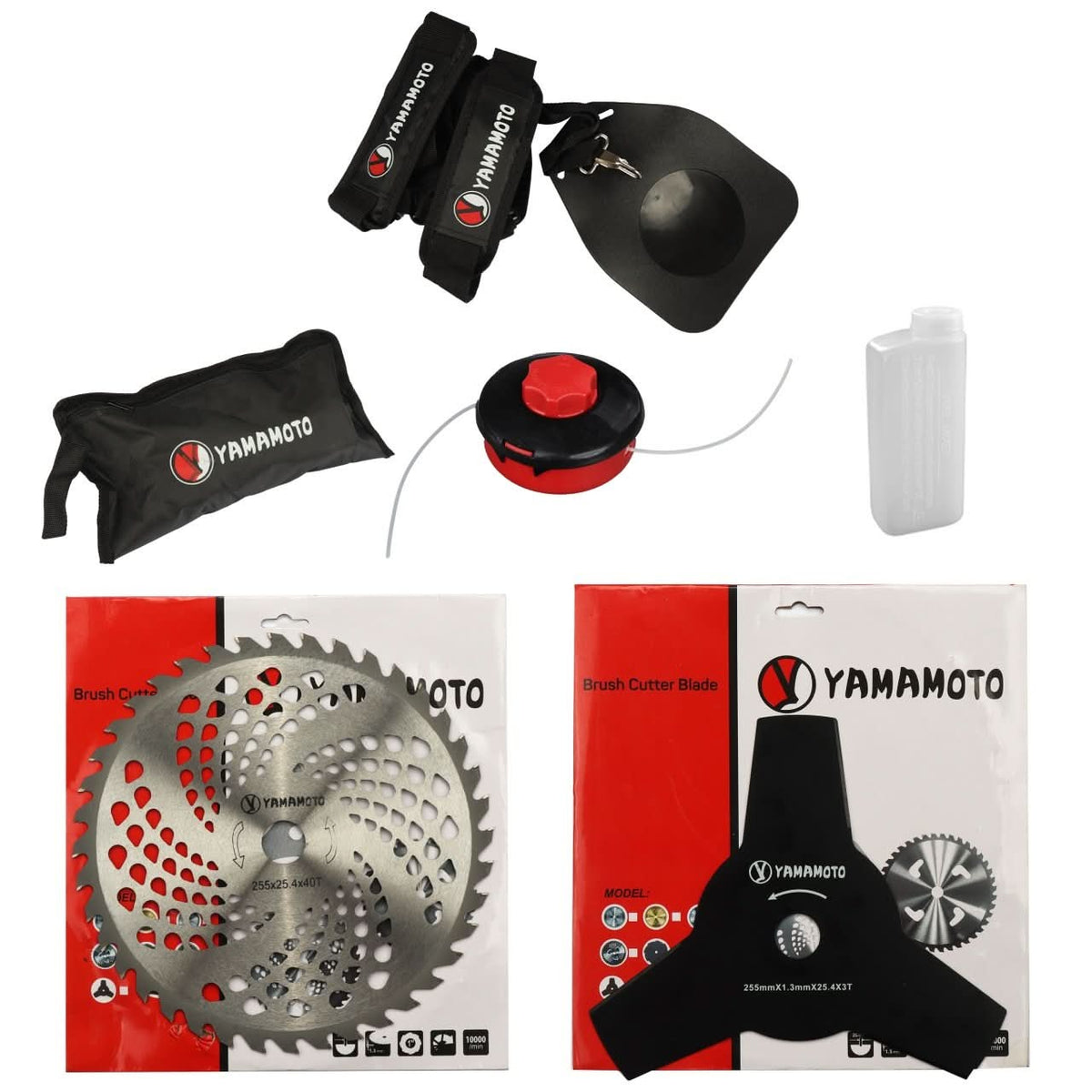 Motocoasa benzina Yamamoto YMA.56, 43cc, 5.8CP, 10000 rpm, motor 2T
