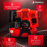 Motocoasa benzina Yamamoto YMA.56, 43cc, 5.8CP, 10000 rpm, motor 2T