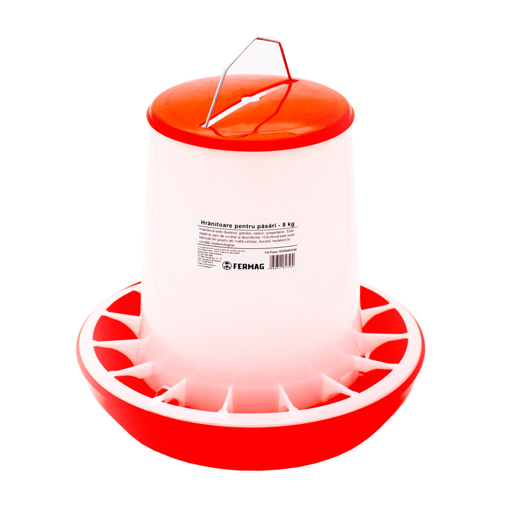 Hranitoare pasari PROFESIONAL Fermag 6kg, plastic UV