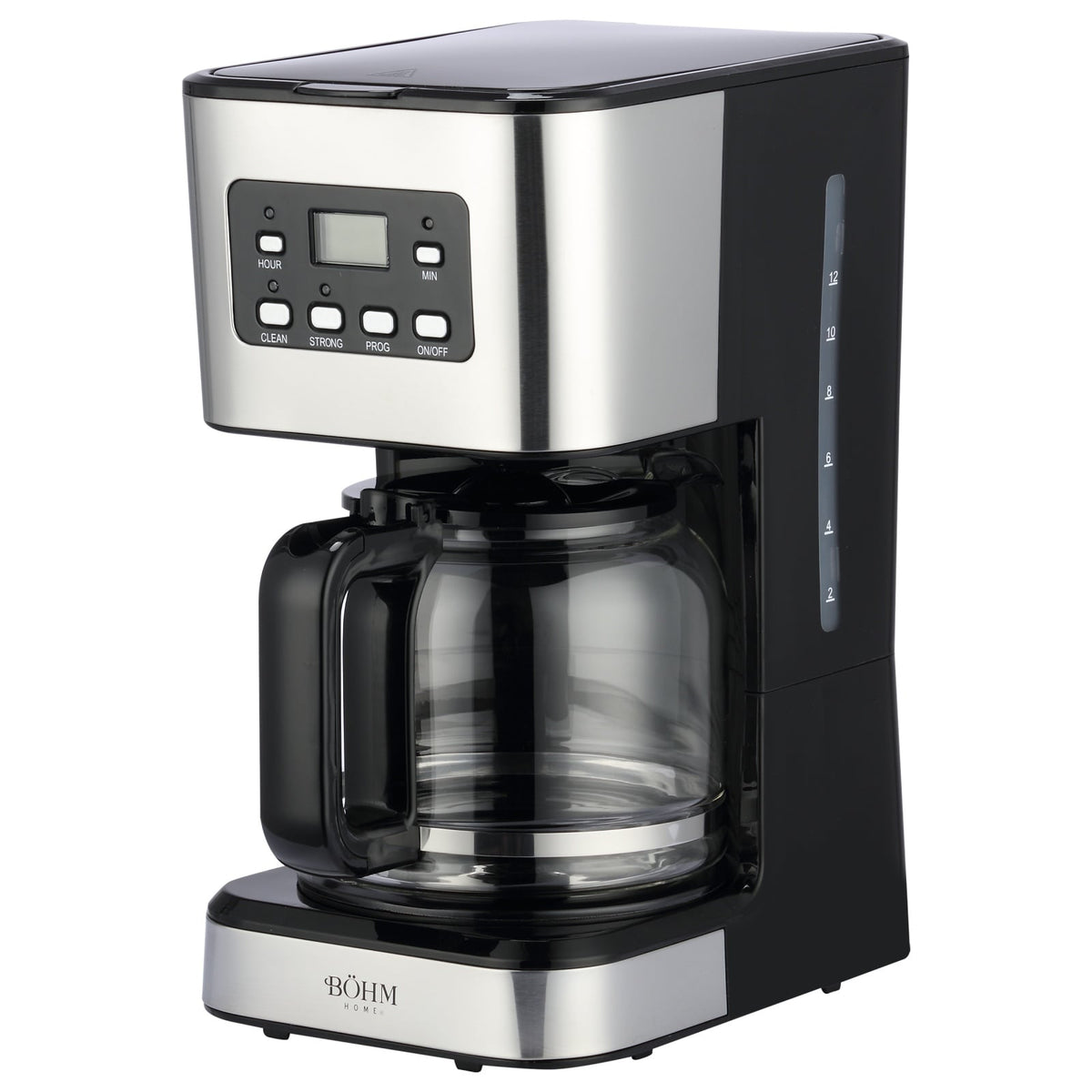 Cafetiera cu filtru BÖHM HOME, 500 W, 0,6 L, 2 cani