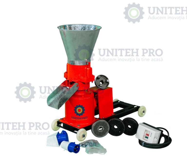 Granulator Furaje ZEP KL-125, 3 Matrite Incluse, Fara Motor, Capacitate 130 kg/h