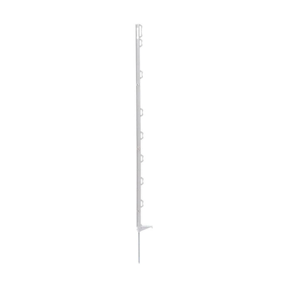 Stalp plastic ECO gard electric 105cm cu varf otel galvanizat si suport fir banda