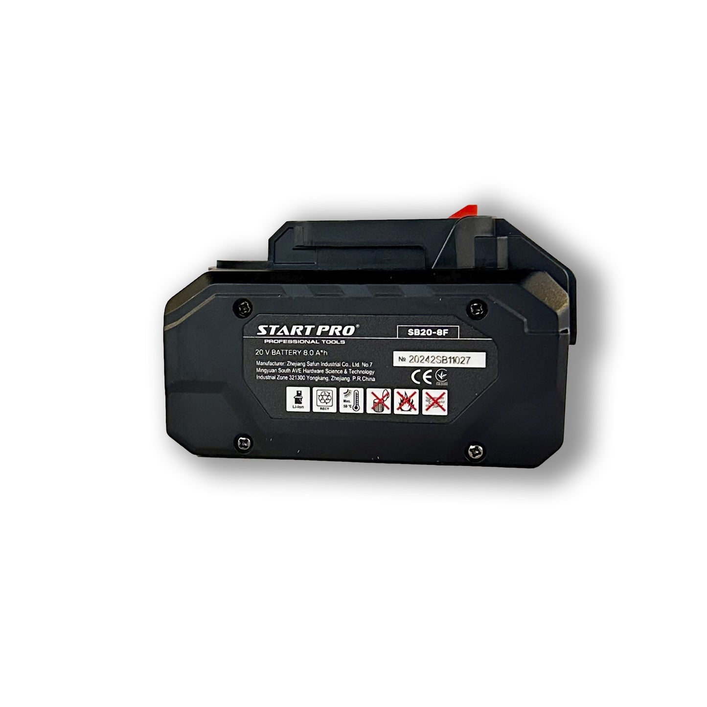 Acumulator Profesional StartPro SB20-8F, 20V, 8Ah, Li-Ion 21700
