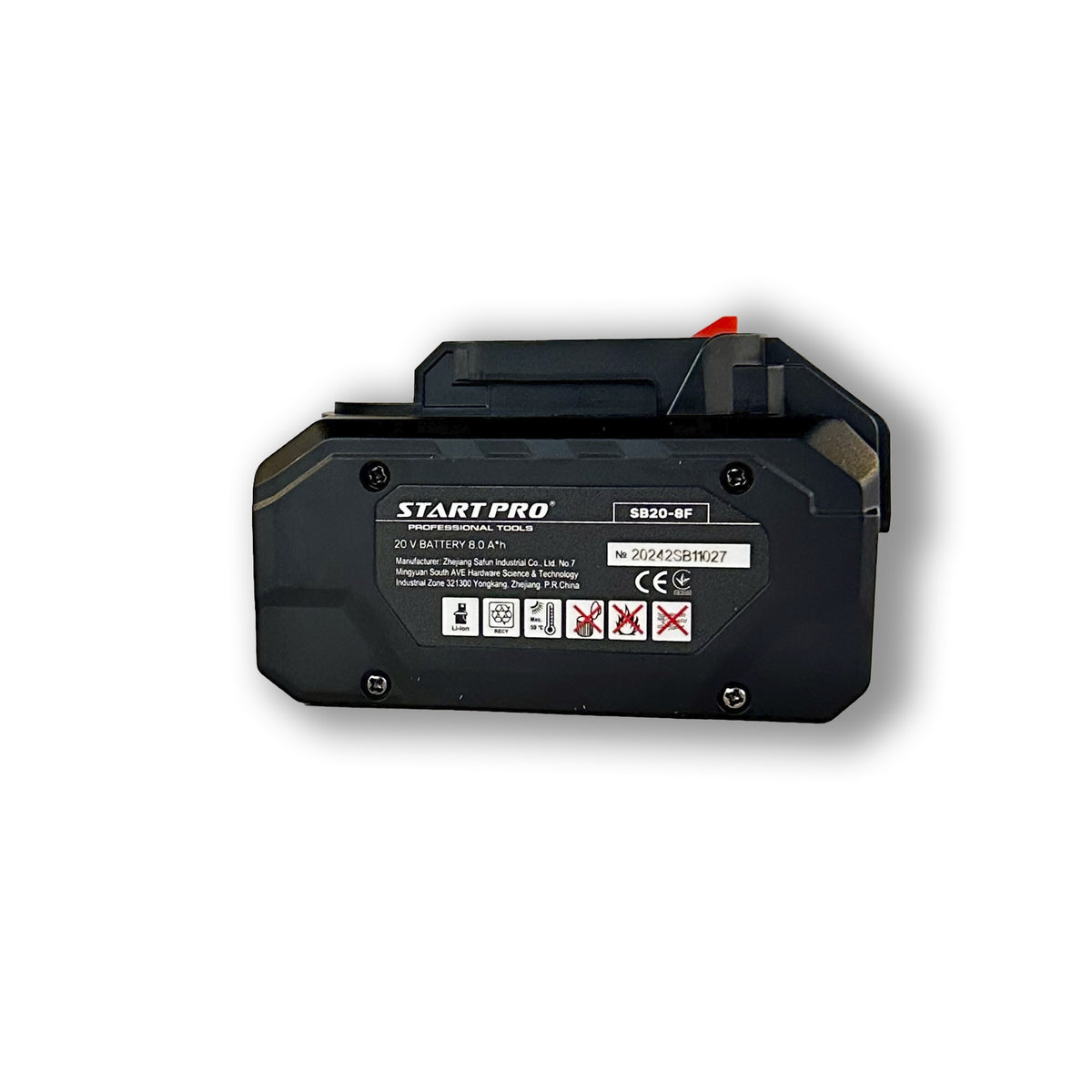 Acumulator StartPro SB20-8F, 20V, 8Ah, Li-Ion 21700
