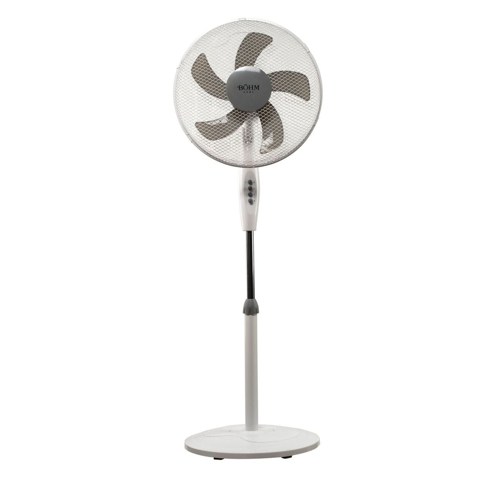 Ventilator de Podea 16" BOHM BLSF-4043 – 3 viteze, 50W, inaltime reglabila pana la 125 cm