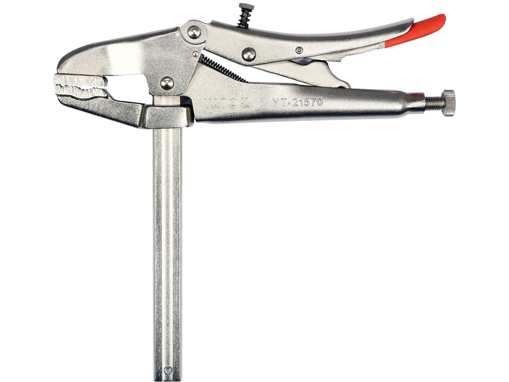 Cleste autoblocant cu picior YATO YT-21570, 260 mm, deschidere 0-150 mm, reglare rapida