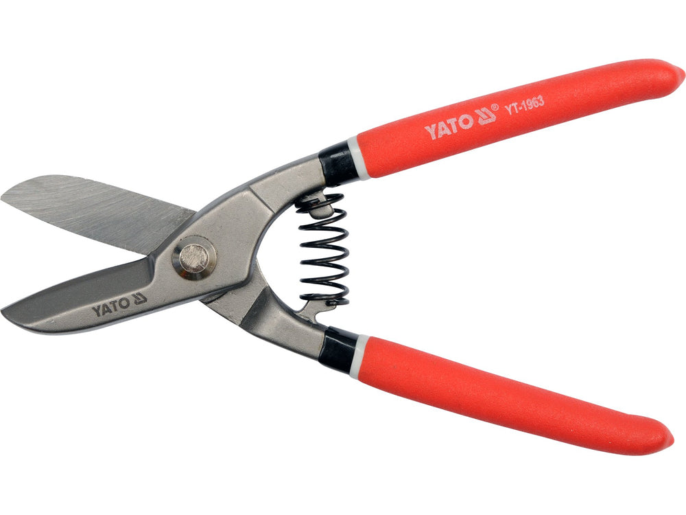 Foarfeca cu arc pentru tabla 200 mm, otel S55 calit, grosime taiere pana la 1 mm