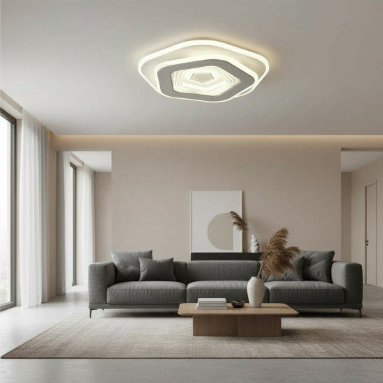 Plafoniera LED Cressida 50W, 3800lm, 240x55mm