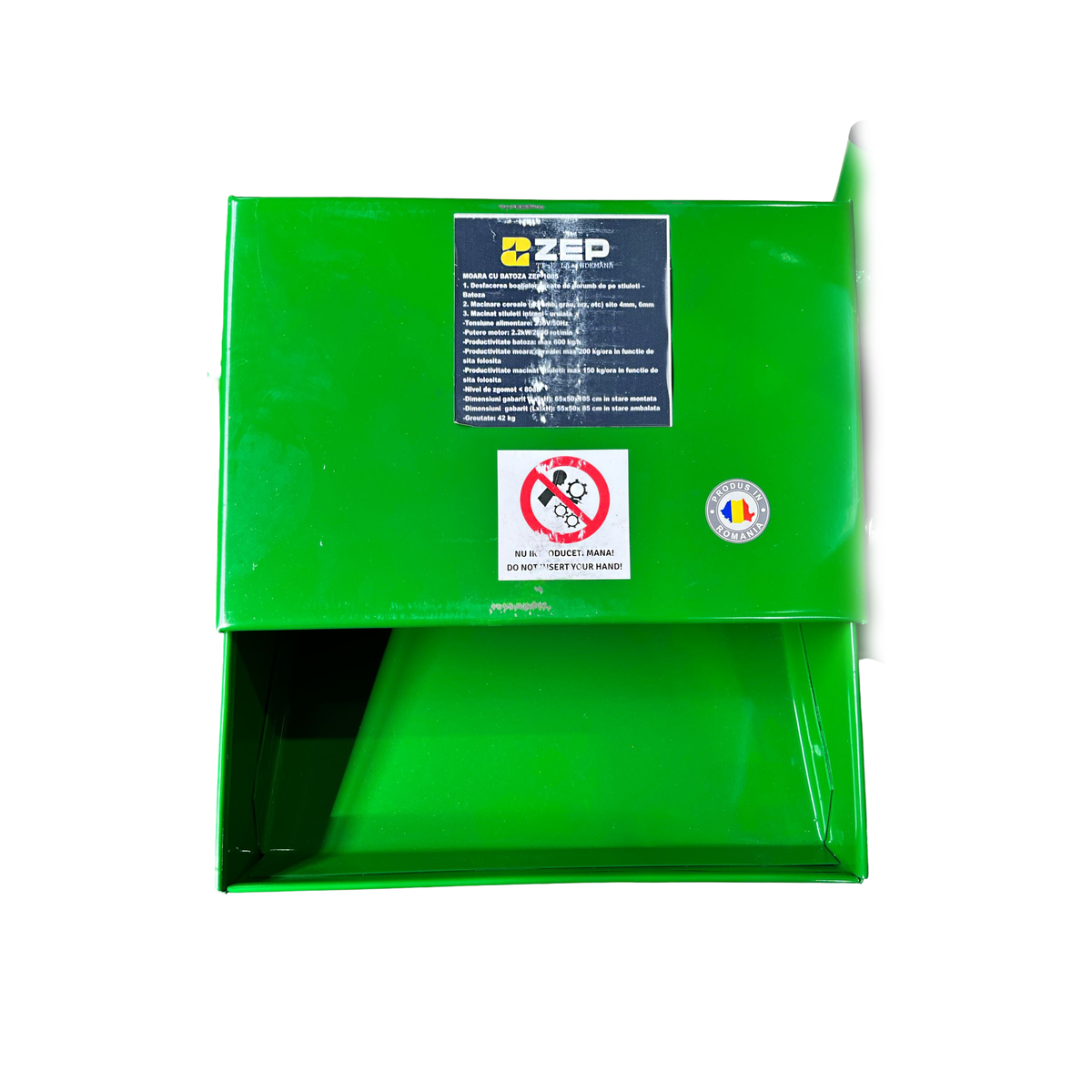 Moara electrica ZEP , 3in1, 2.2 kW, pentru boabe, stiuleti si uruiala