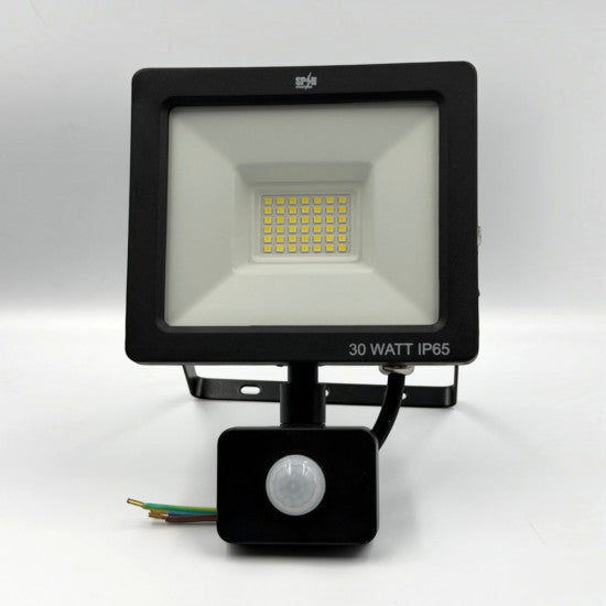 Proiector LED SMD Galaxy cu Senzor de Miscare, 30W, 6500K, IP65
