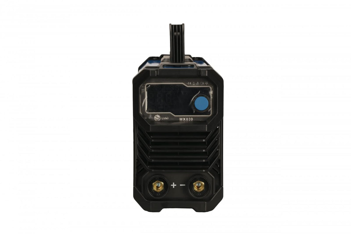 Aparat sudura invertor 520A MMA LIDER, afisaj electronic, cabluri si masca