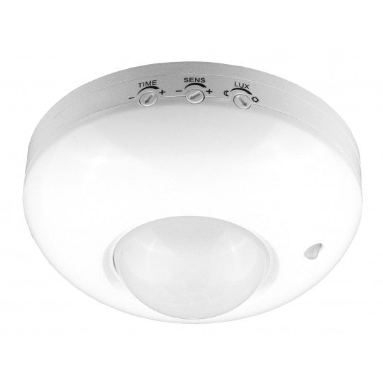 Senzor miscare 360°, 800W, Ø115 mm, detectie 6 m