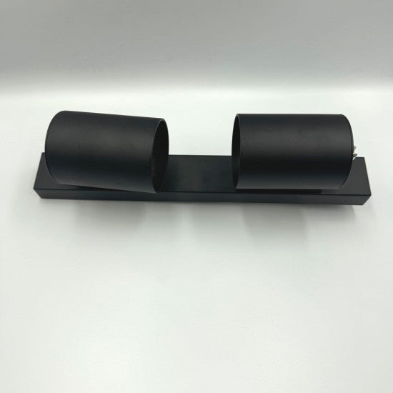 Spot liniar reglabil 2xGU10, 450 mm, negru