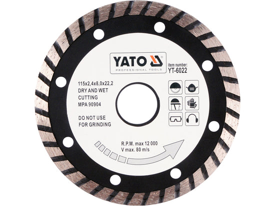 Disc diamantat Turbo Yato YT-6022 - imagine produs 1