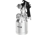 PISTOL DE VOPSIT CU REZERVOR METALIC 1L