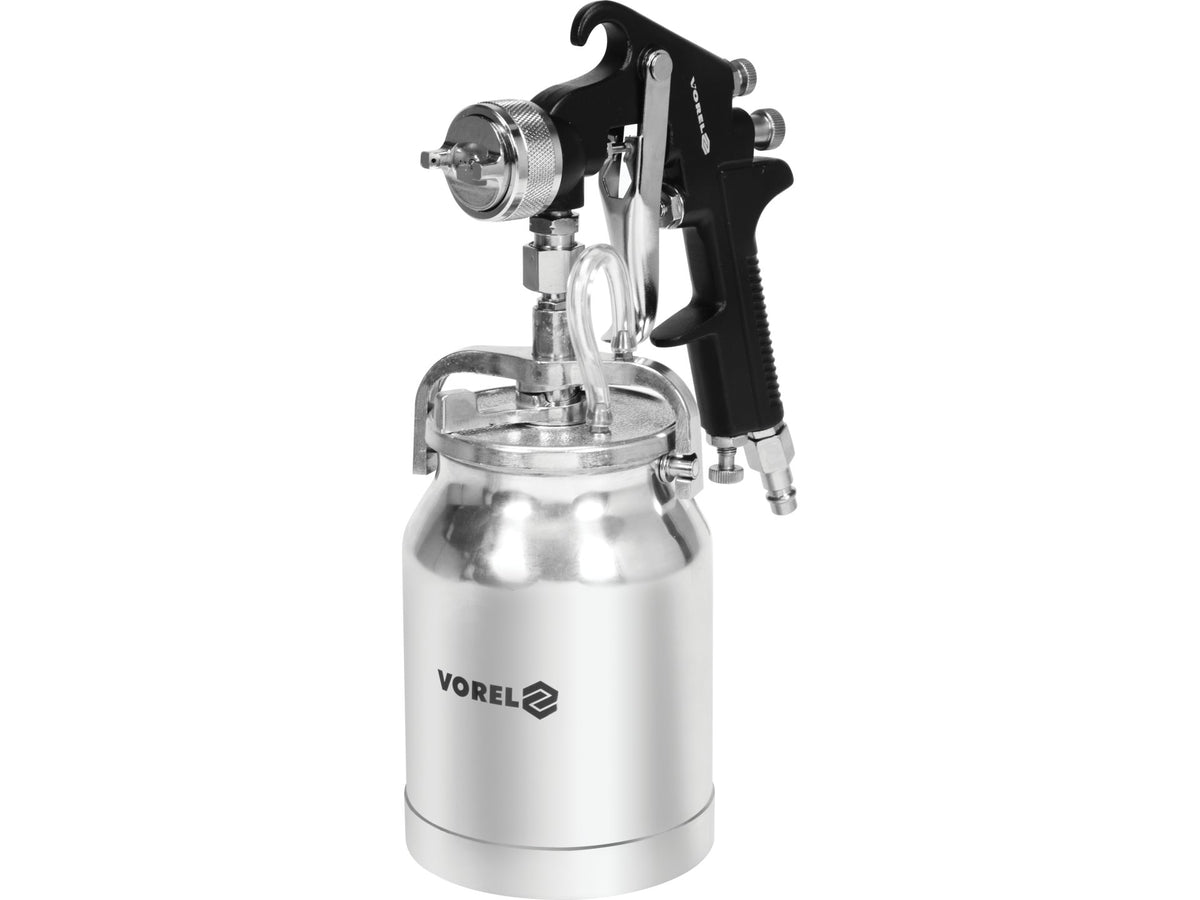 PISTOL DE VOPSIT CU REZERVOR METALIC 1L