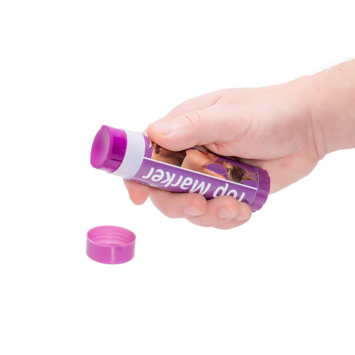 Creion mov pentru marcarea animalelor, TopMarker, 60 ml