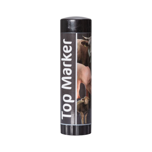 Creion negru pentru marcarea animalelor, TopMarker, 60 ml