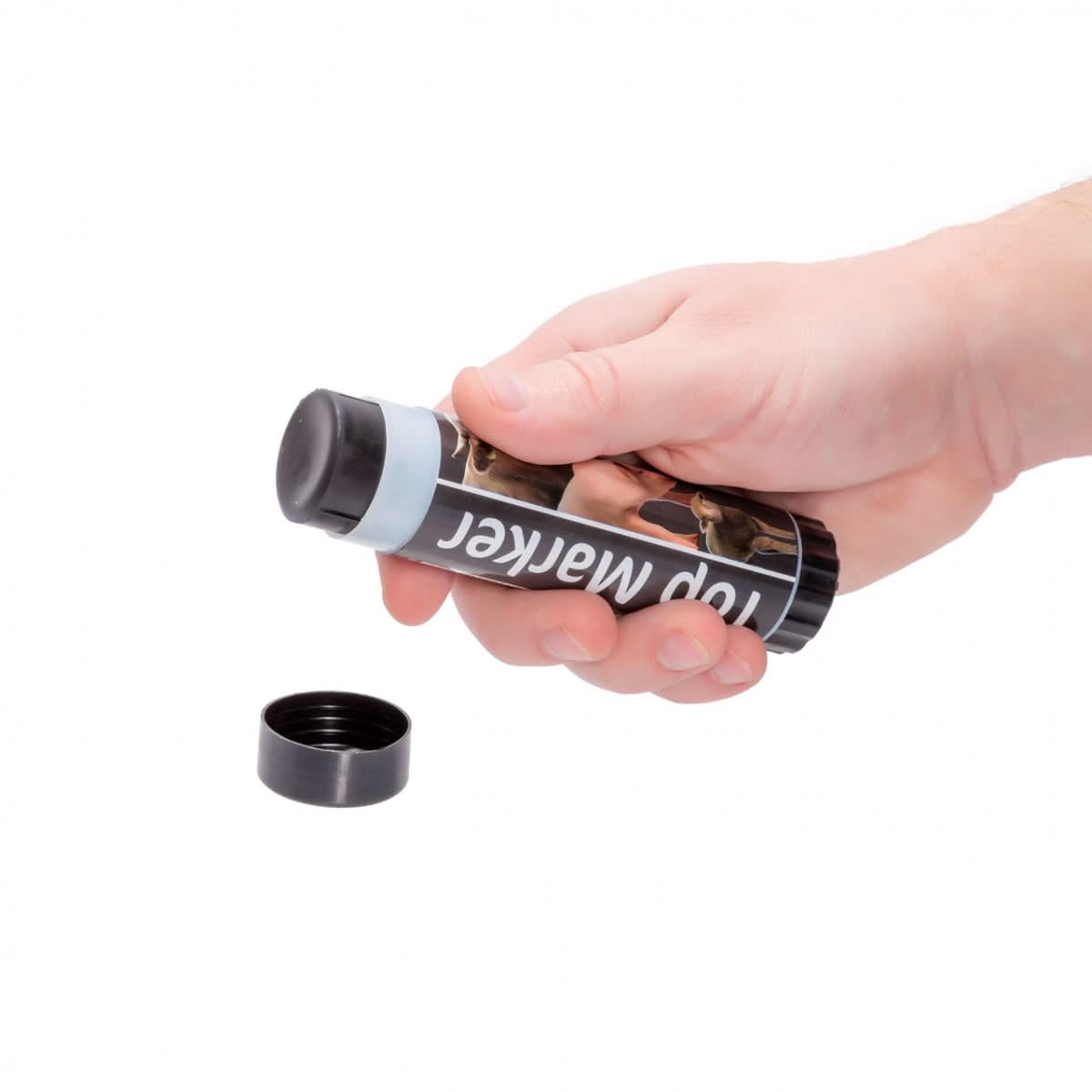 Creion negru pentru marcarea animalelor, TopMarker, 60 ml