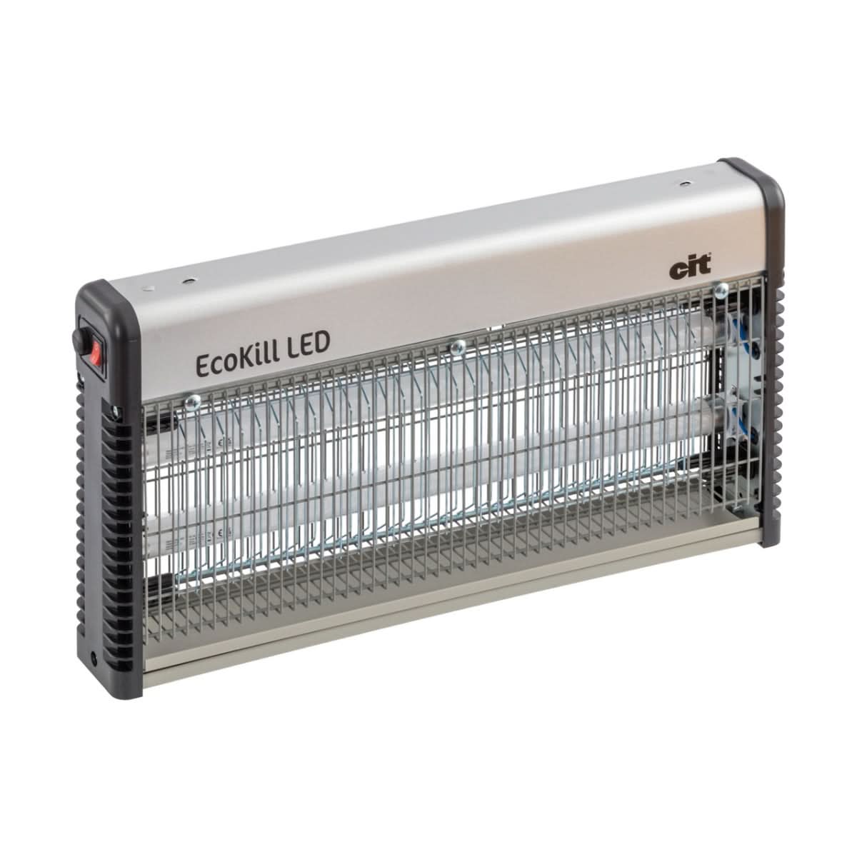 Capcana electrica EcoKill LED 2.0 pentru muste, cu tuburi LED, 220-240 V, 14 W, pentru spatii pana la 150 m²