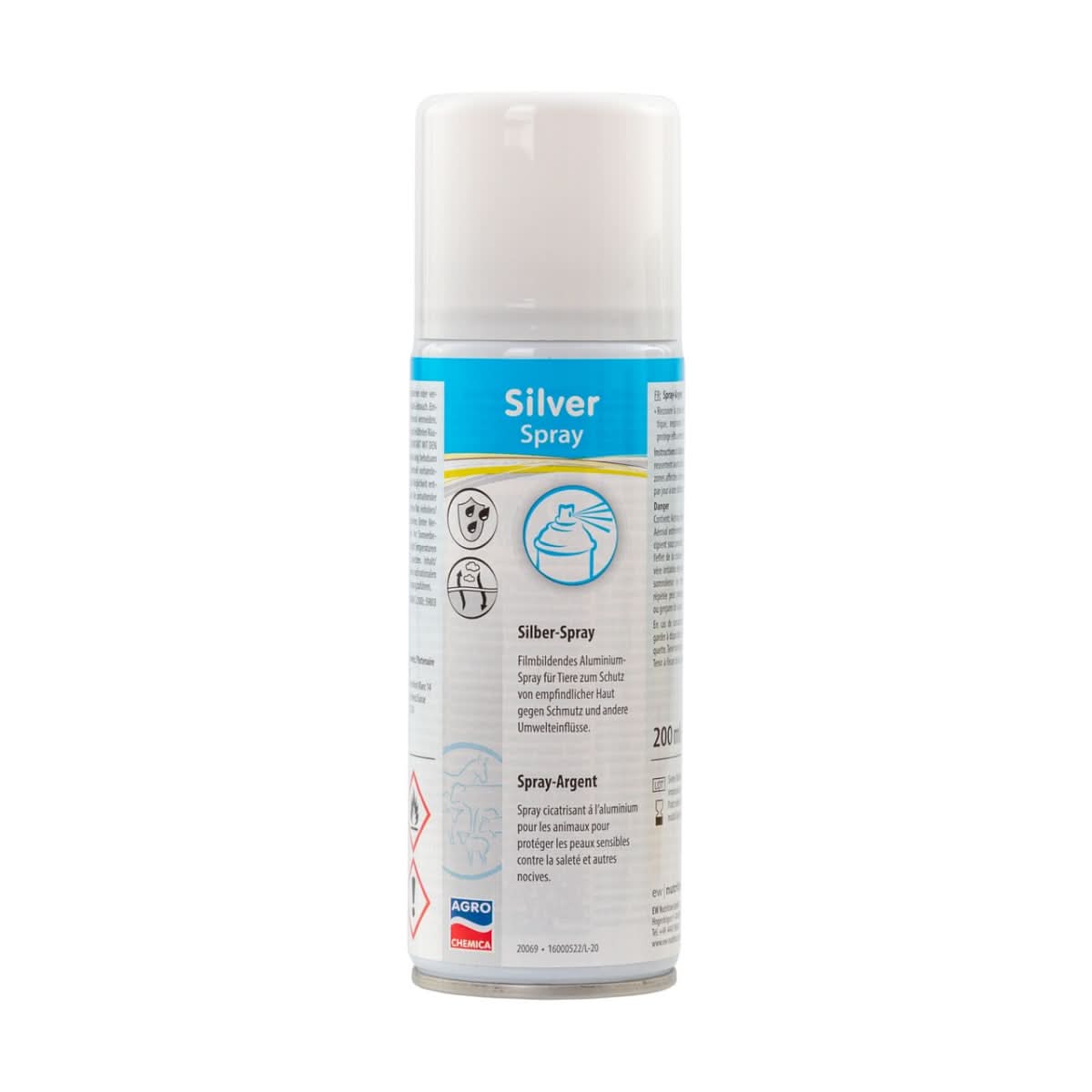 Spray Argintiu pentru Protectia Ranilor, 200 ml