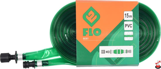 Furtun Perforat Tip Aspersor FLO 89361, 15m, 16mm, Irigare Gradina si Gazon