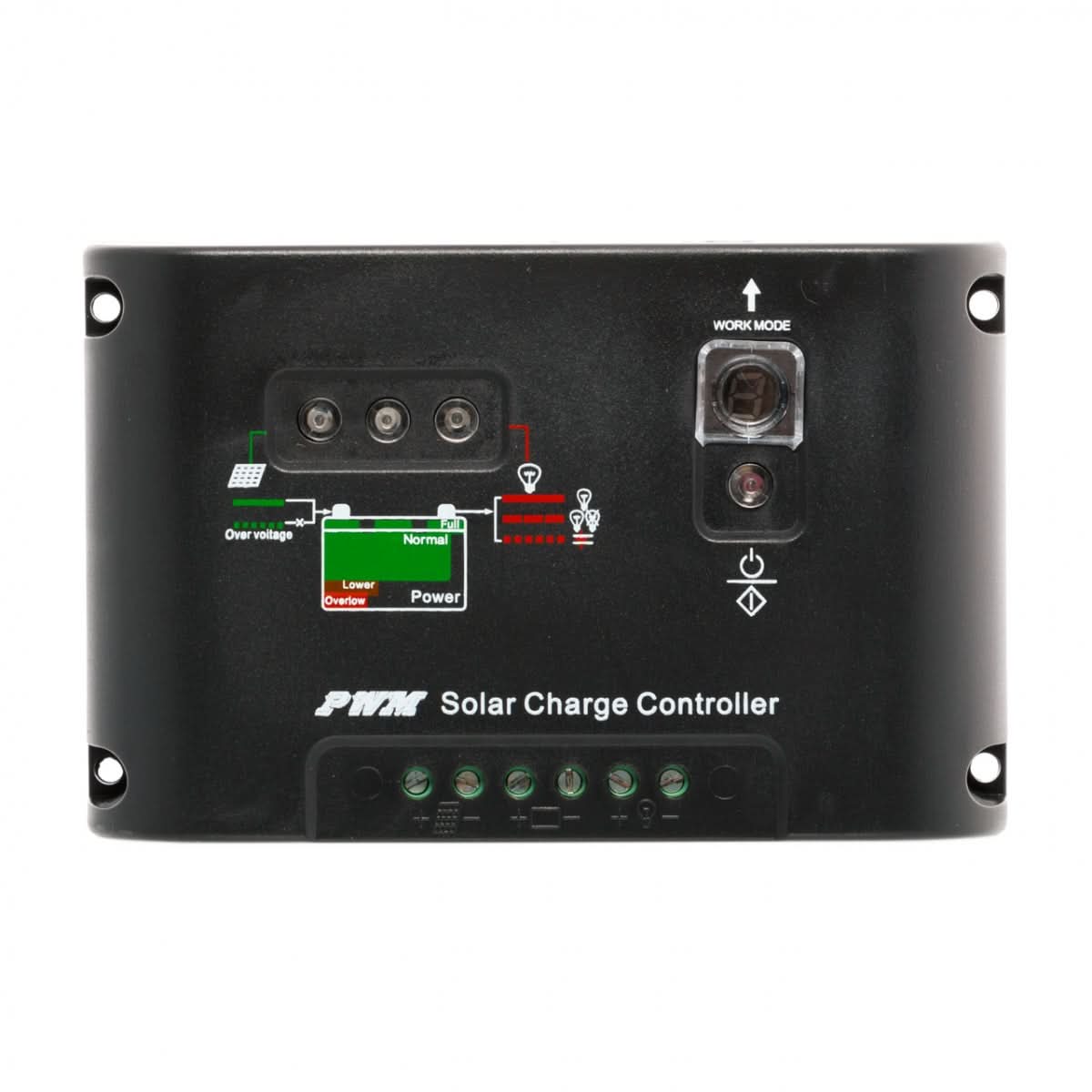 Regulator incarcare PWM 10A pentru sistem solar, 12/24V