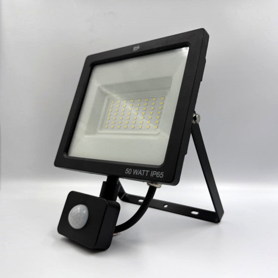 Proiector LED SMD Galaxy cu Senzor de Miscare, 50W, 6500K, IP65