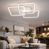 Lustra LED Living 80W, 3 Brate, 580x150 mm, 3 Culori, IR